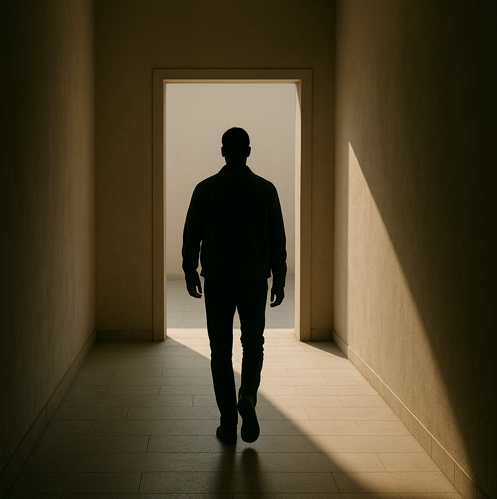 Minimalist structural beams illustrating when to walk away with discipline and clarity.