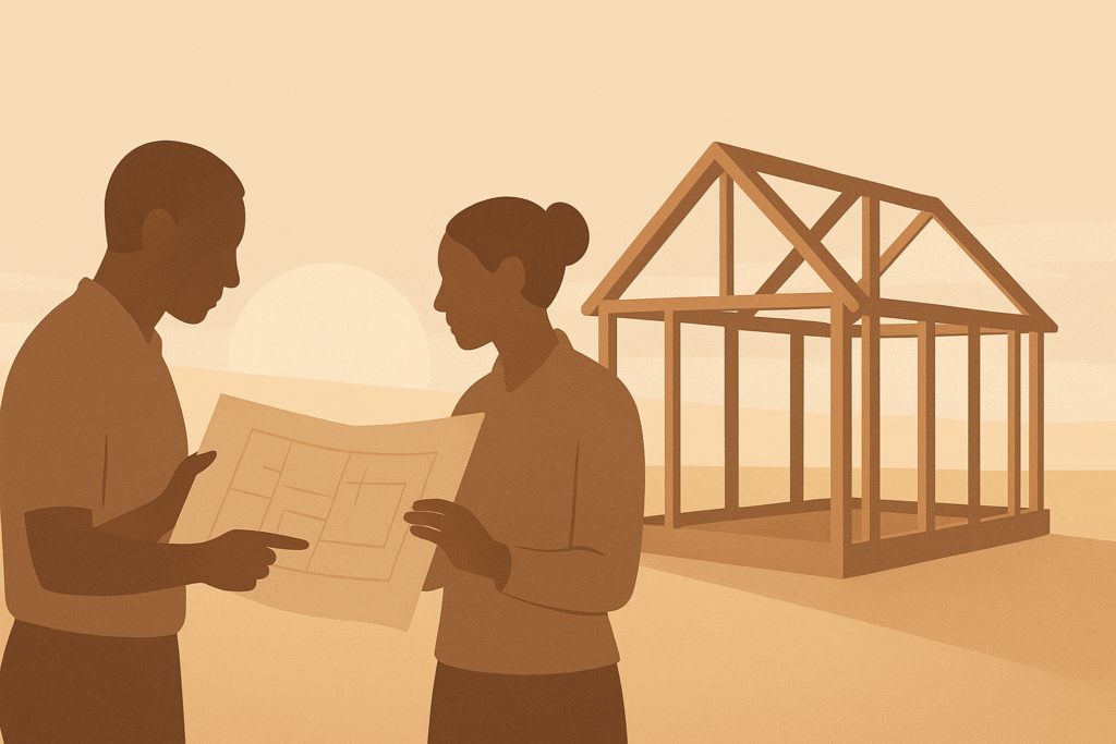 Family Stability Framework illustration showing structure and planning.