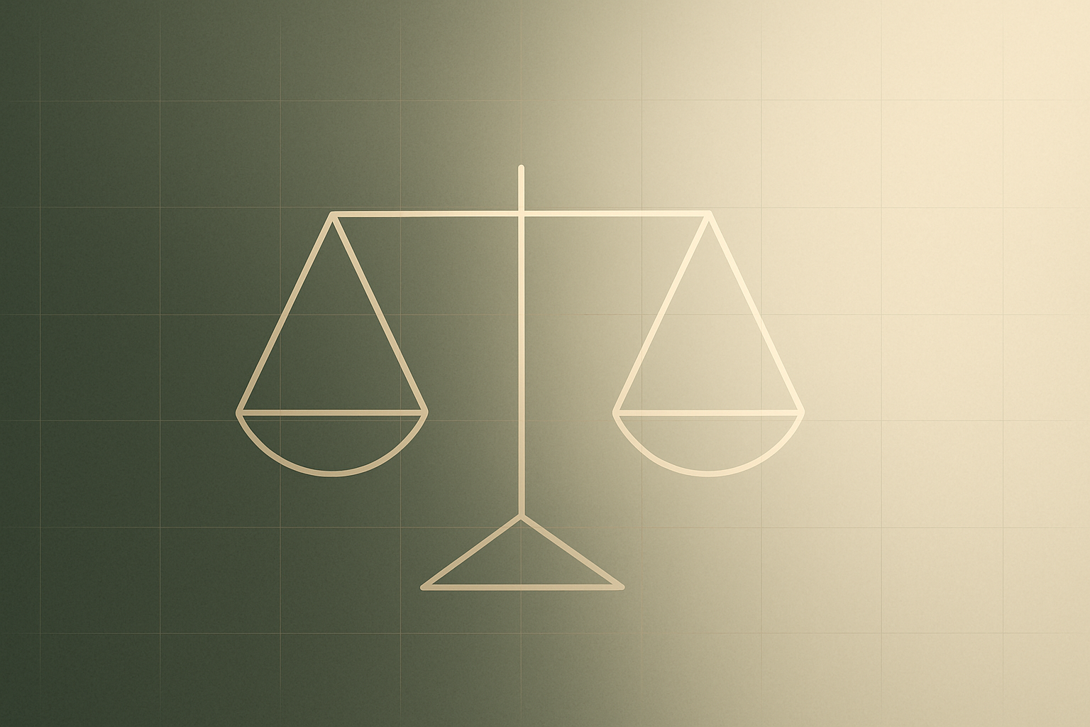 Minimalist banner illustrating balance for DEI policy analysis.