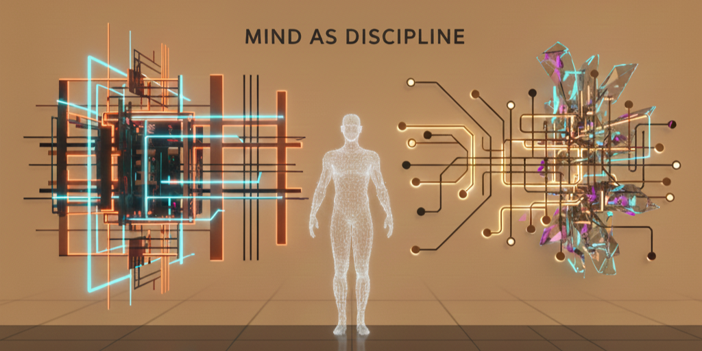 Mind as Discipline series banner representing mental structure and focus