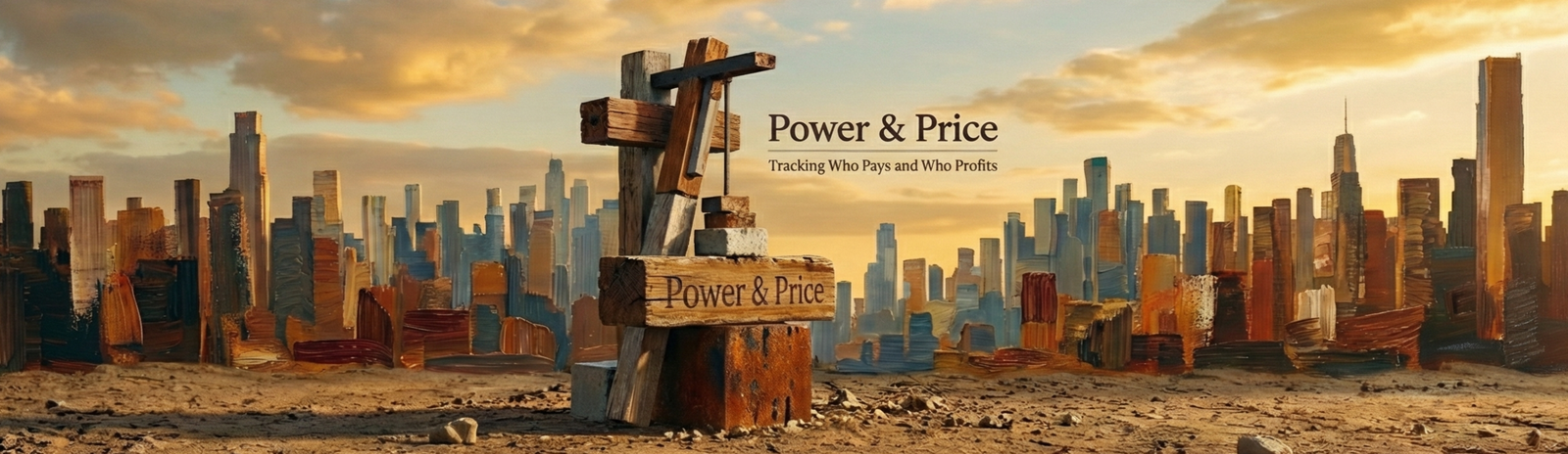 Power and Price official series banner for Groundwork Daily.