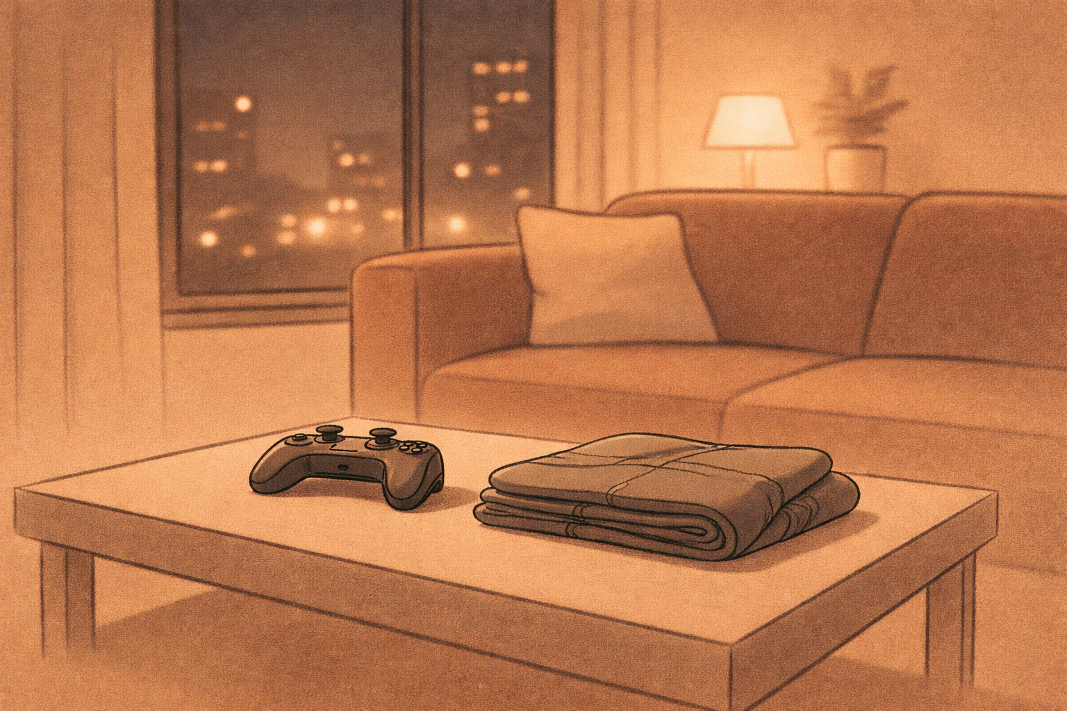 Women dating gamers prefer stability and presence, shown through a calm home environment and intentional leisure.