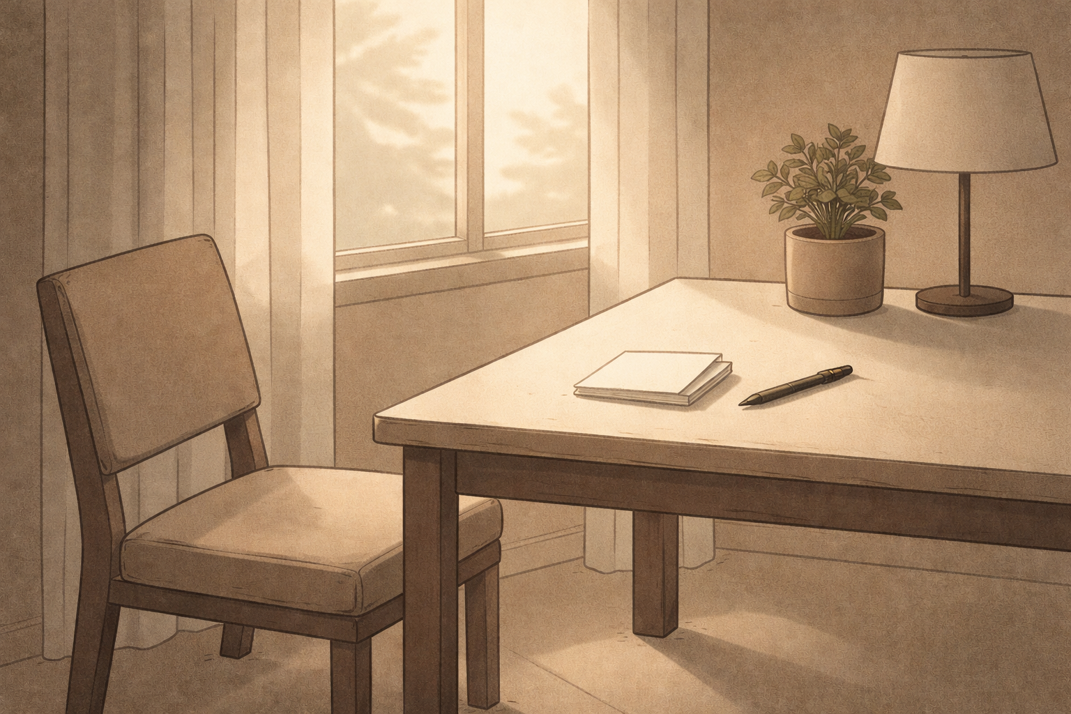 Healthy gaming boundaries for couples illustrated as a shared living space with a controller and a notebook