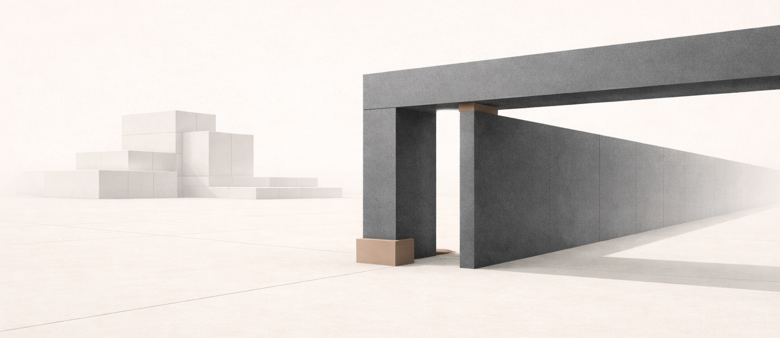 Boundary scripts using calm language to enforce structure without conflict