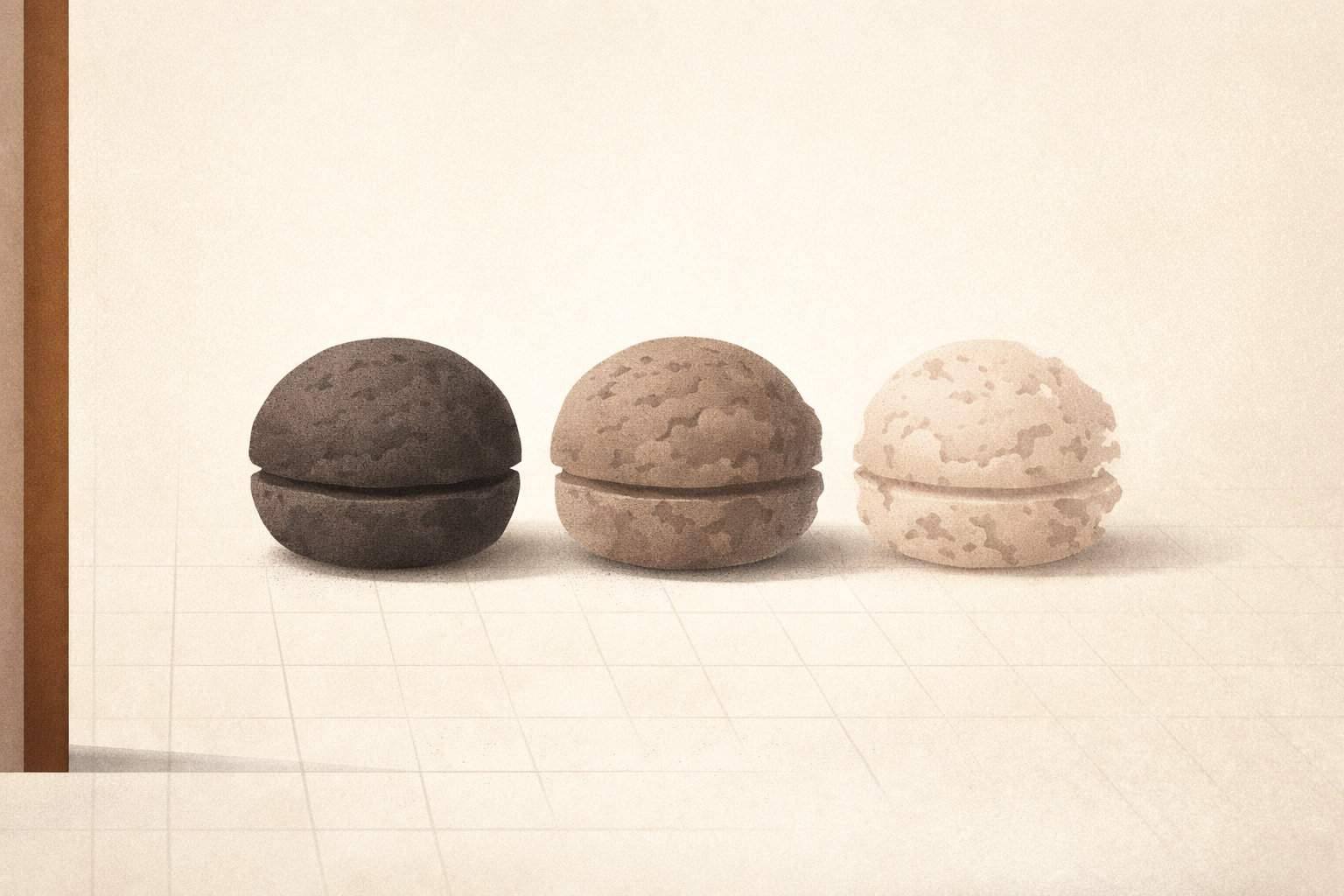 Illustration showing three stages of food reformulation explaining whether food is fake in America