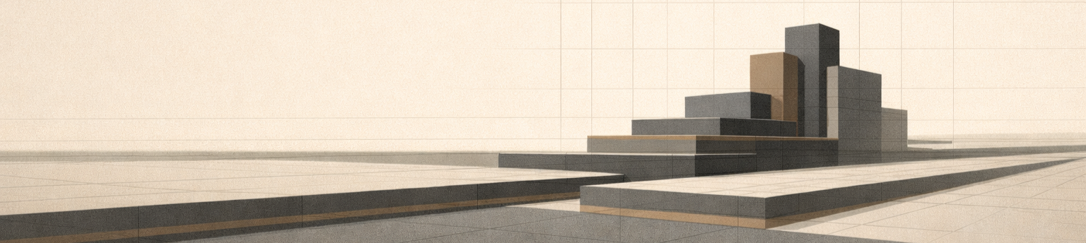 Minimalist editorial banner representing sovereign wealth fund failure and long-horizon national financial structure.