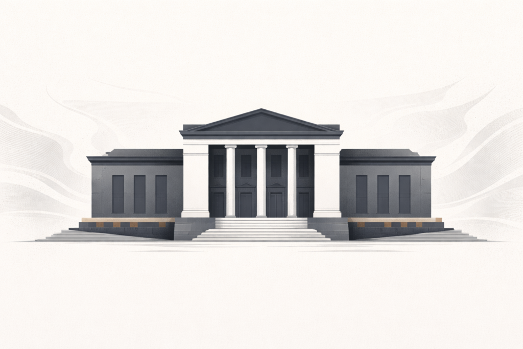 Calm men triggering insecure systems through unreactive structural presence and civic stability.