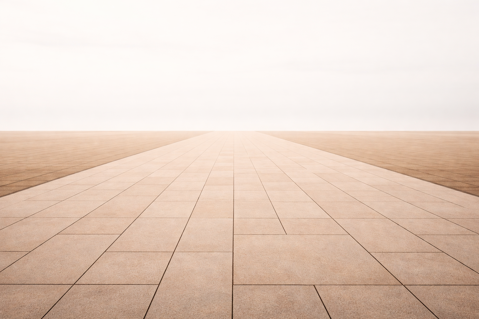 consistency plateau discipline shown through a flat uninterrupted surface extending forward