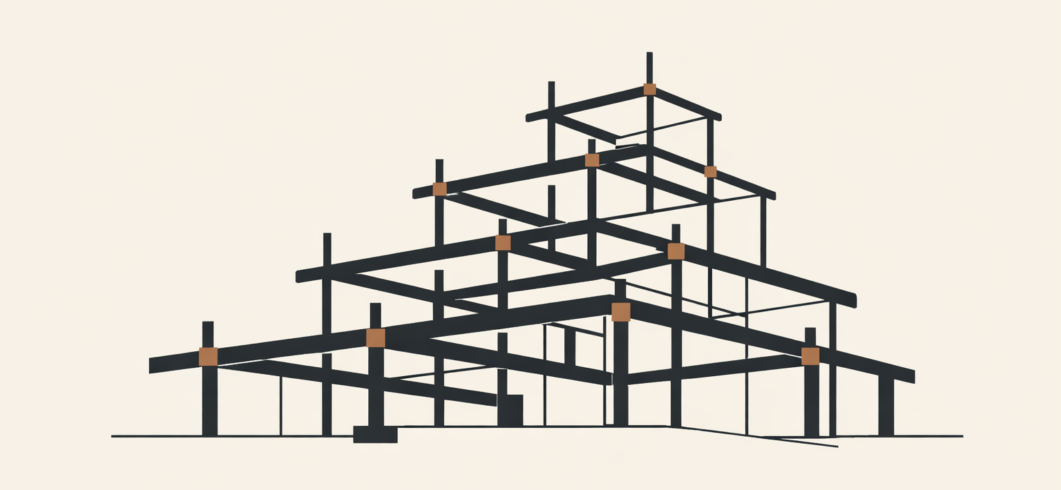 Wealth structure strategy illustration showing architectural framework for generational wealth systems and asset governance.