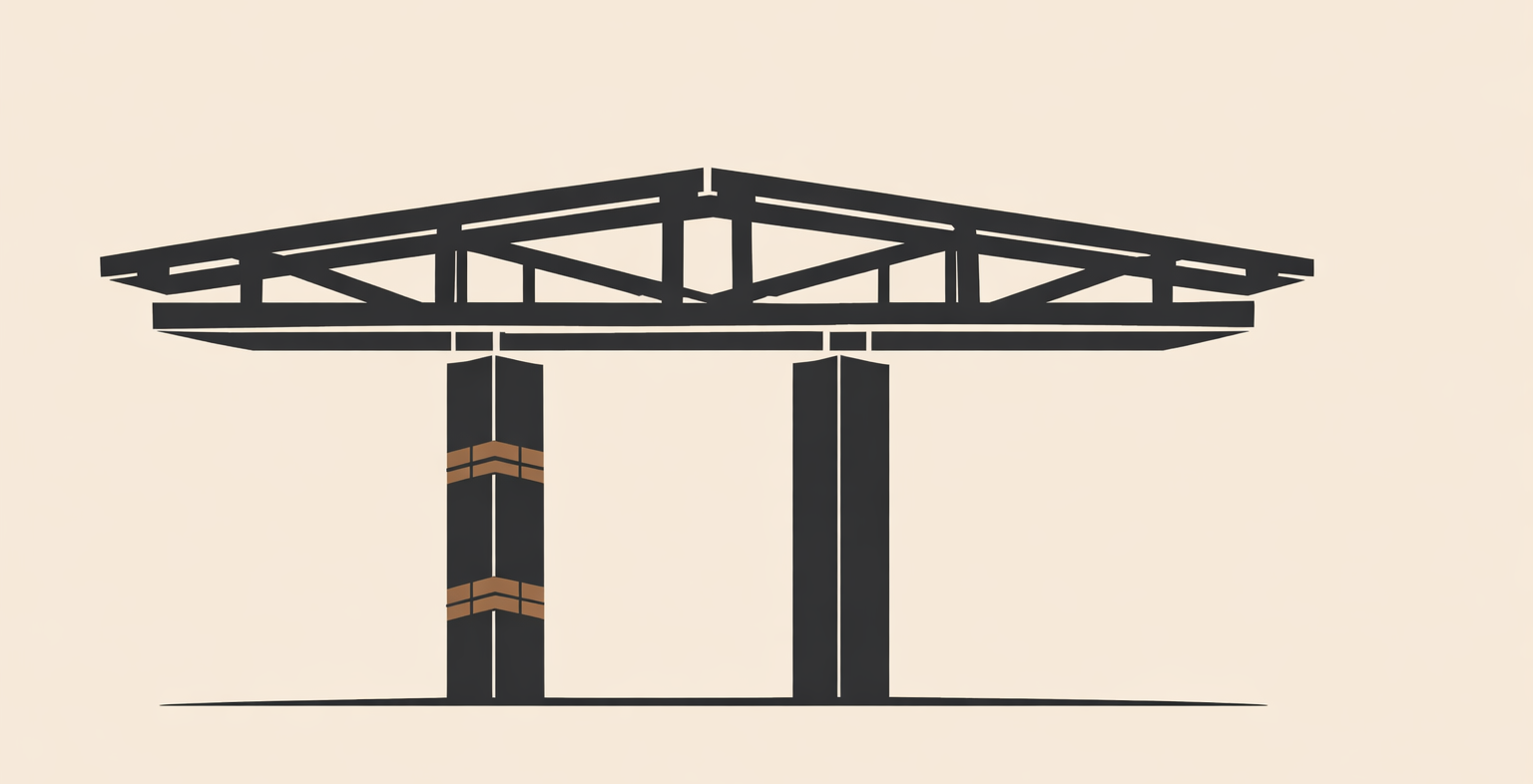 Architectural illustration representing Juneteenth historical recognition as a structural moment of civic alignment