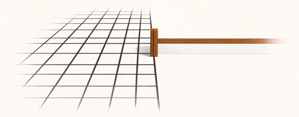 respect system capacity illustrated as a structural limit line within a charcoal grid system