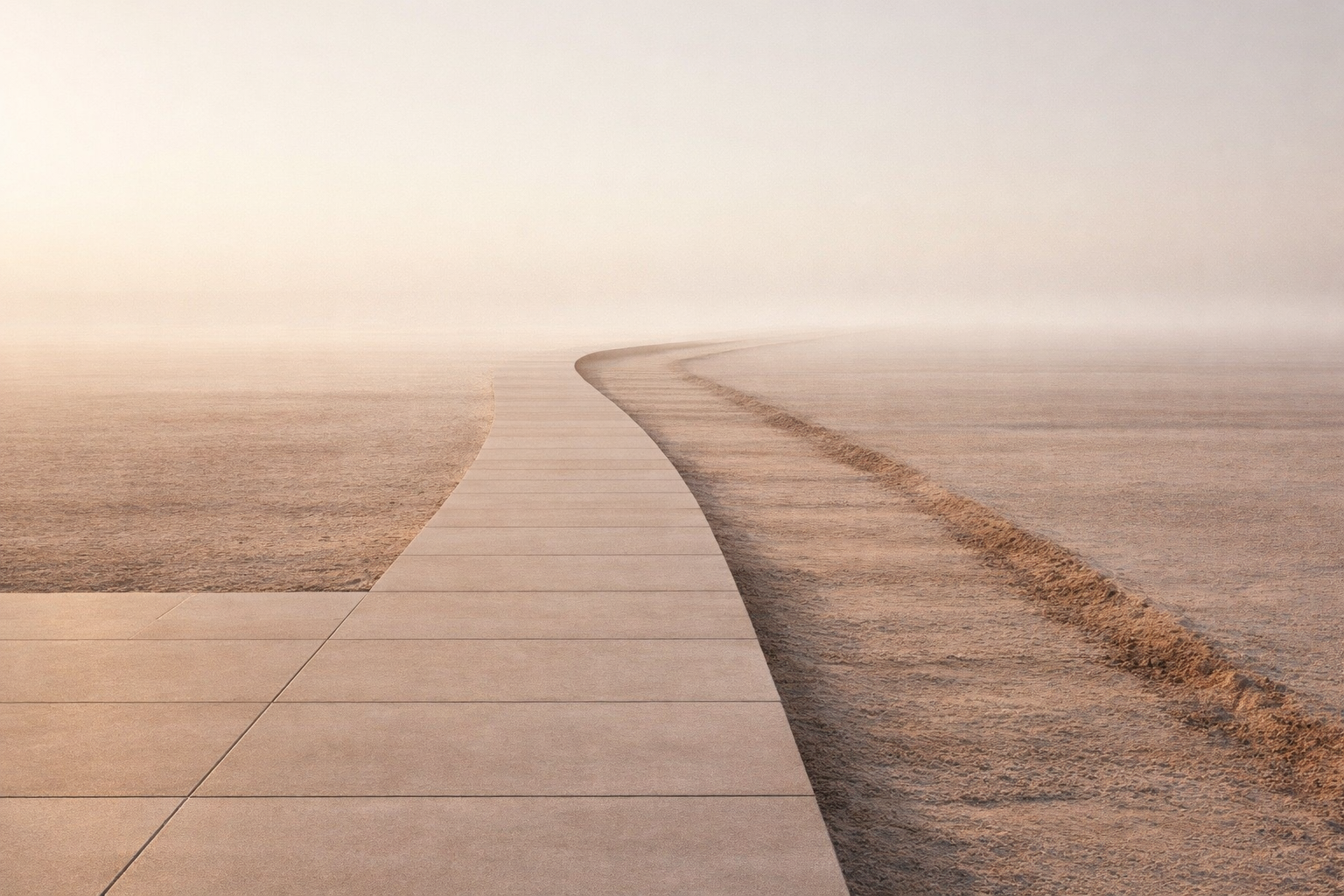 restart discipline routine represented by a pathway continuing forward without resetting