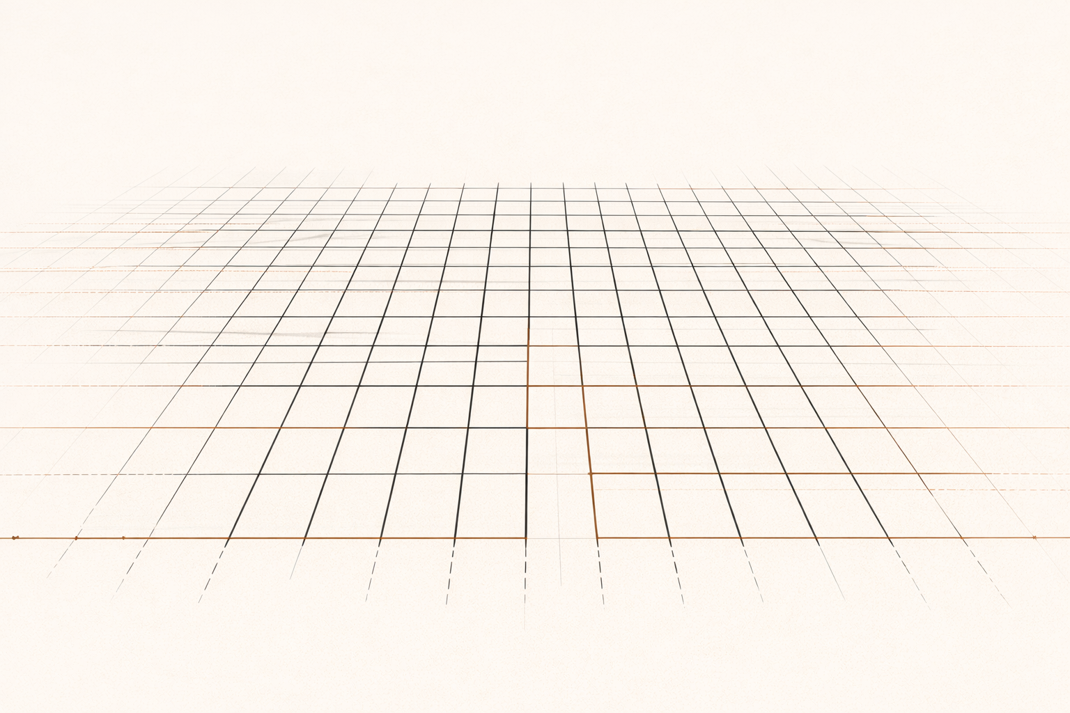 Minimalist architectural grid illustrating how to remove ambiguity from systems and restore one clear structural standard