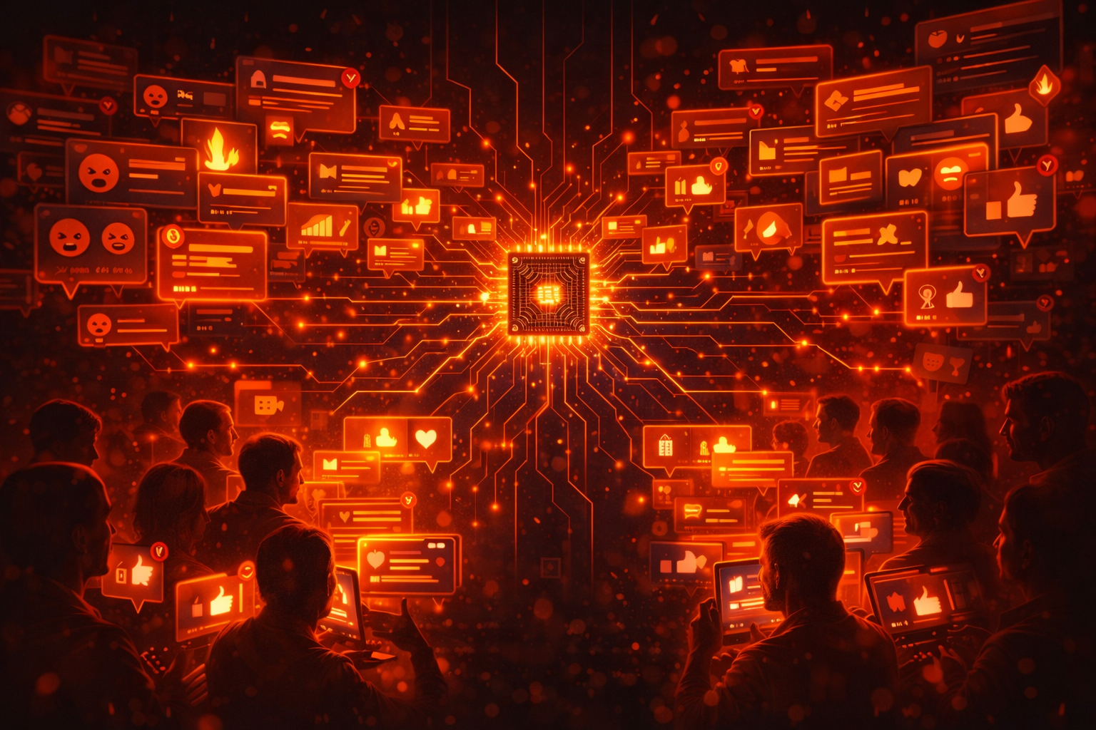 business model of outrage in modern media and social networks