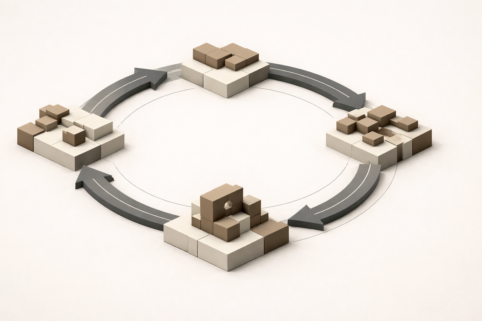 system failure analysis loop showing policy fragmentation uneven access scarcity and incentives