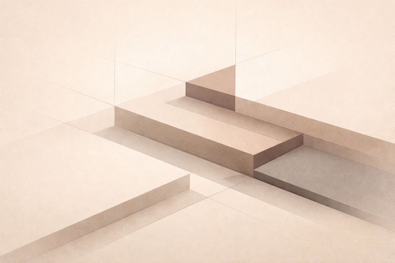 Minimalist editorial illustration representing building better judgment through discernment.