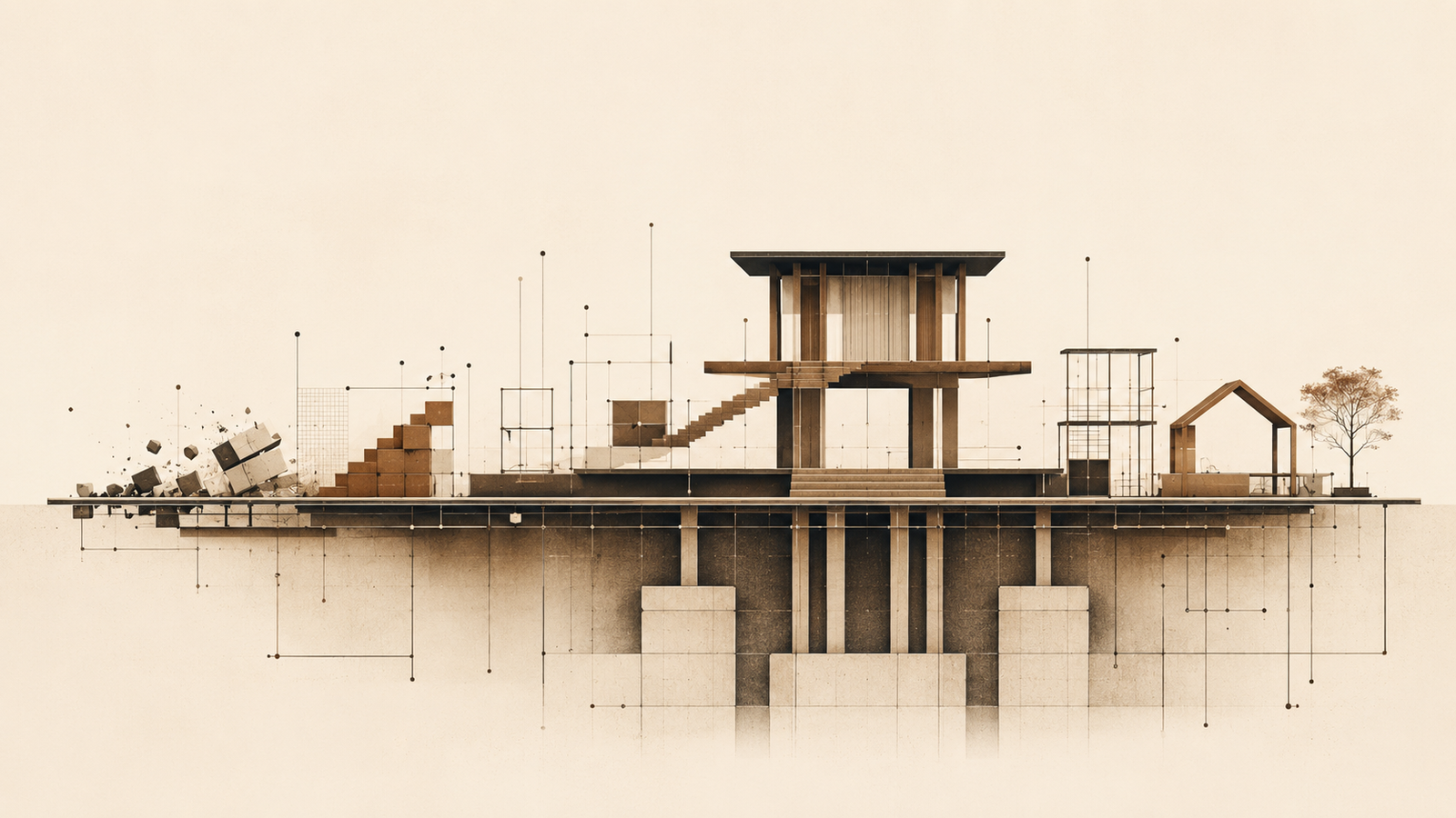 Money Mondays financial structure illustrated through architectural systems, ownership pathways, reserve infrastructure, and long-term wealth planning.