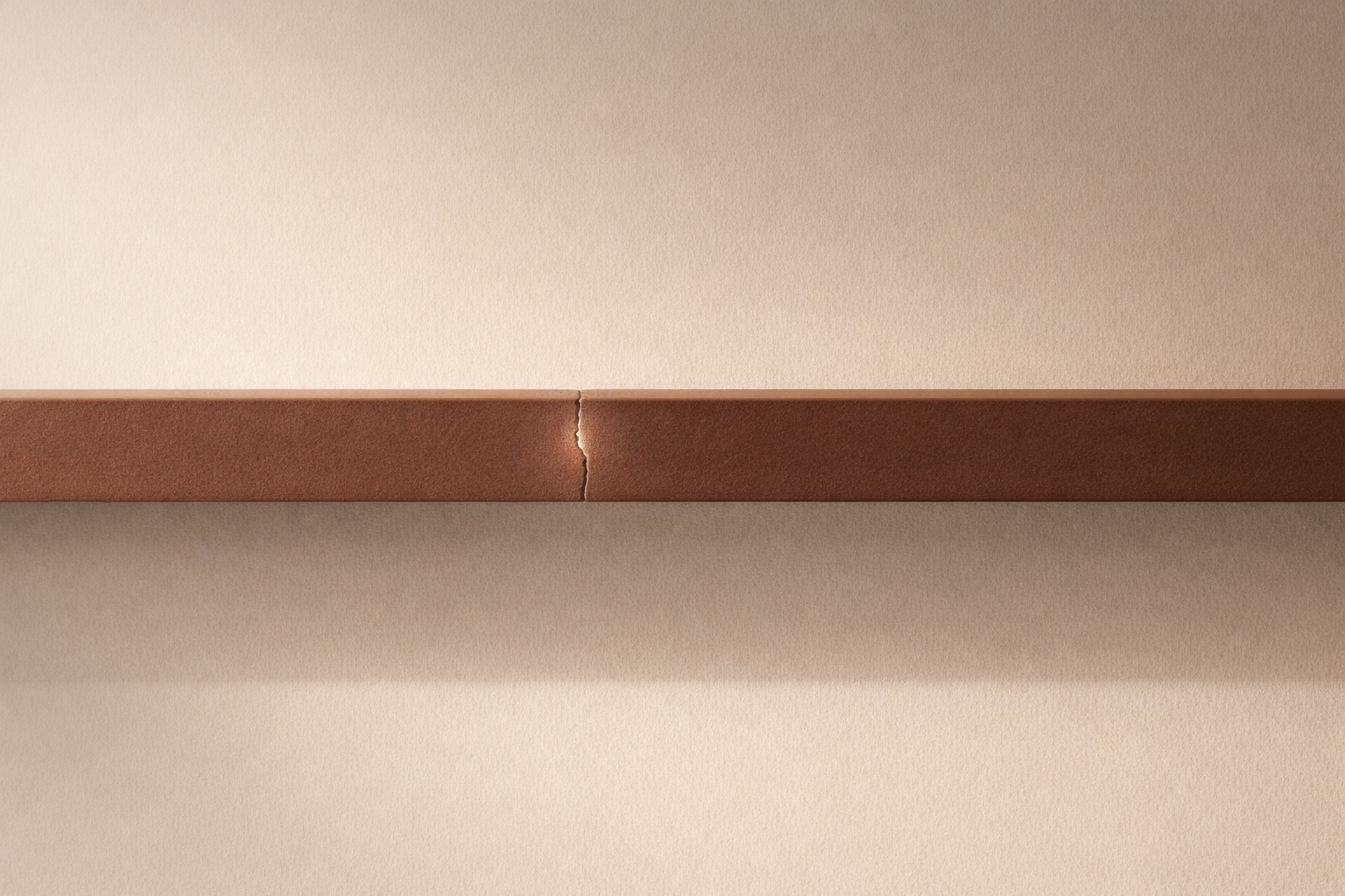 Minimalist architectural image symbolizing emotional triggers as structural pressure points under tension.