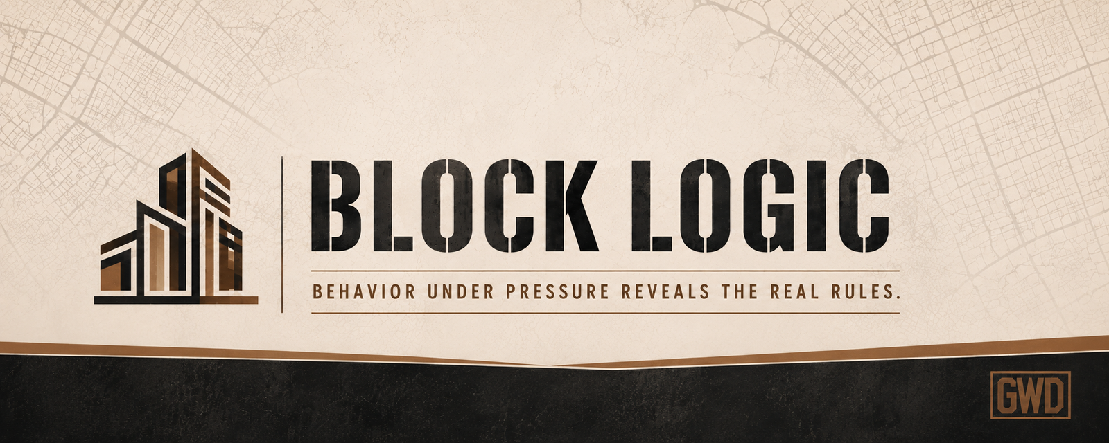 Groundwork Daily Block Logic closing banner marking the end of the Block Logic editorial experience.