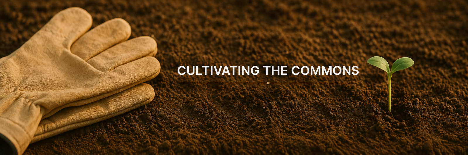 Cultivating the Commons series banner for Groundwork Daily Community Groundwork
