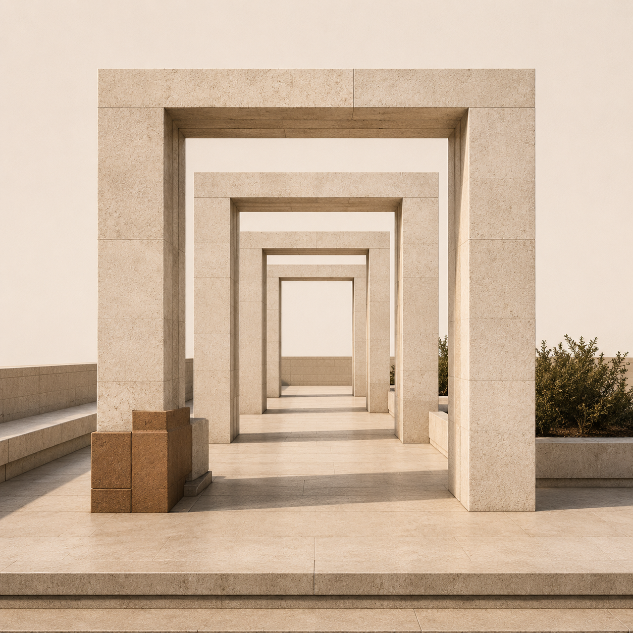 Architectural representation of Daniel Richards, Groundwork Daily builder of everyday structure.