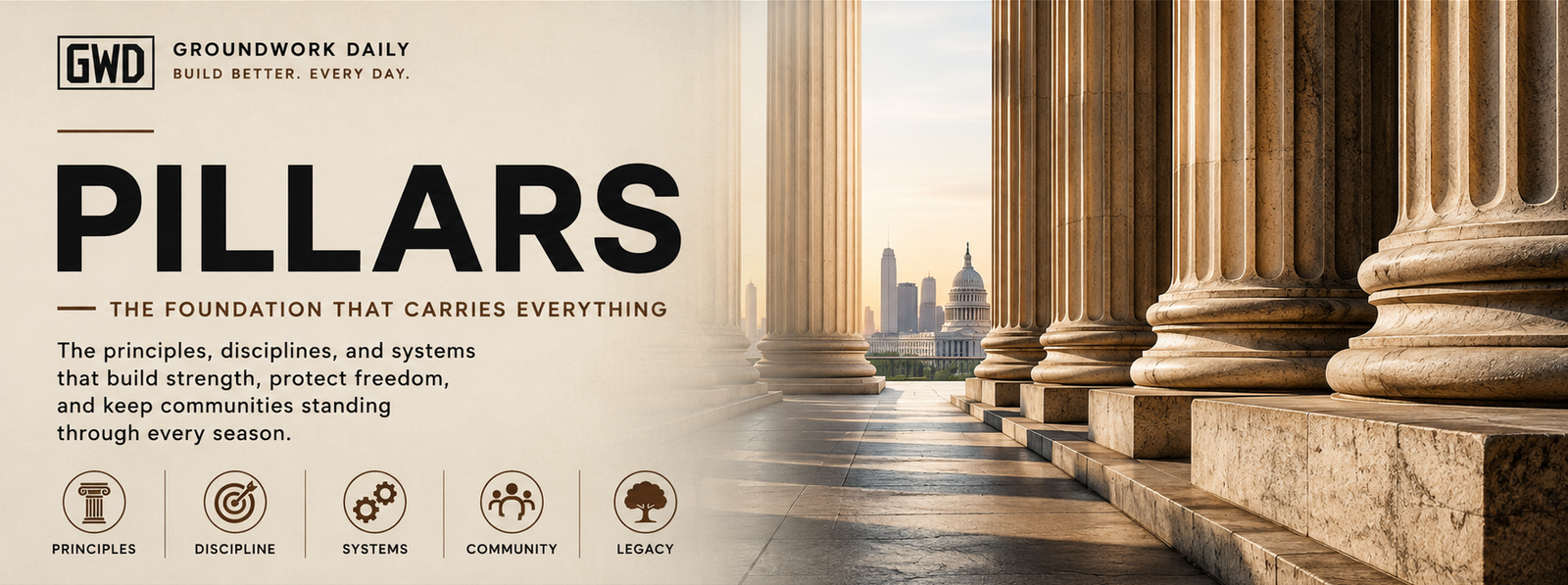 Groundwork Daily Pillars
