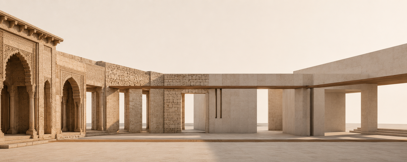Isabella Jean Ramírez | What We Carry Forward Isabella Jean Ramírez closing architecture showing connected thresholds that represent migration, cultural continuity, inherited memory, identity, and belonging across generations.