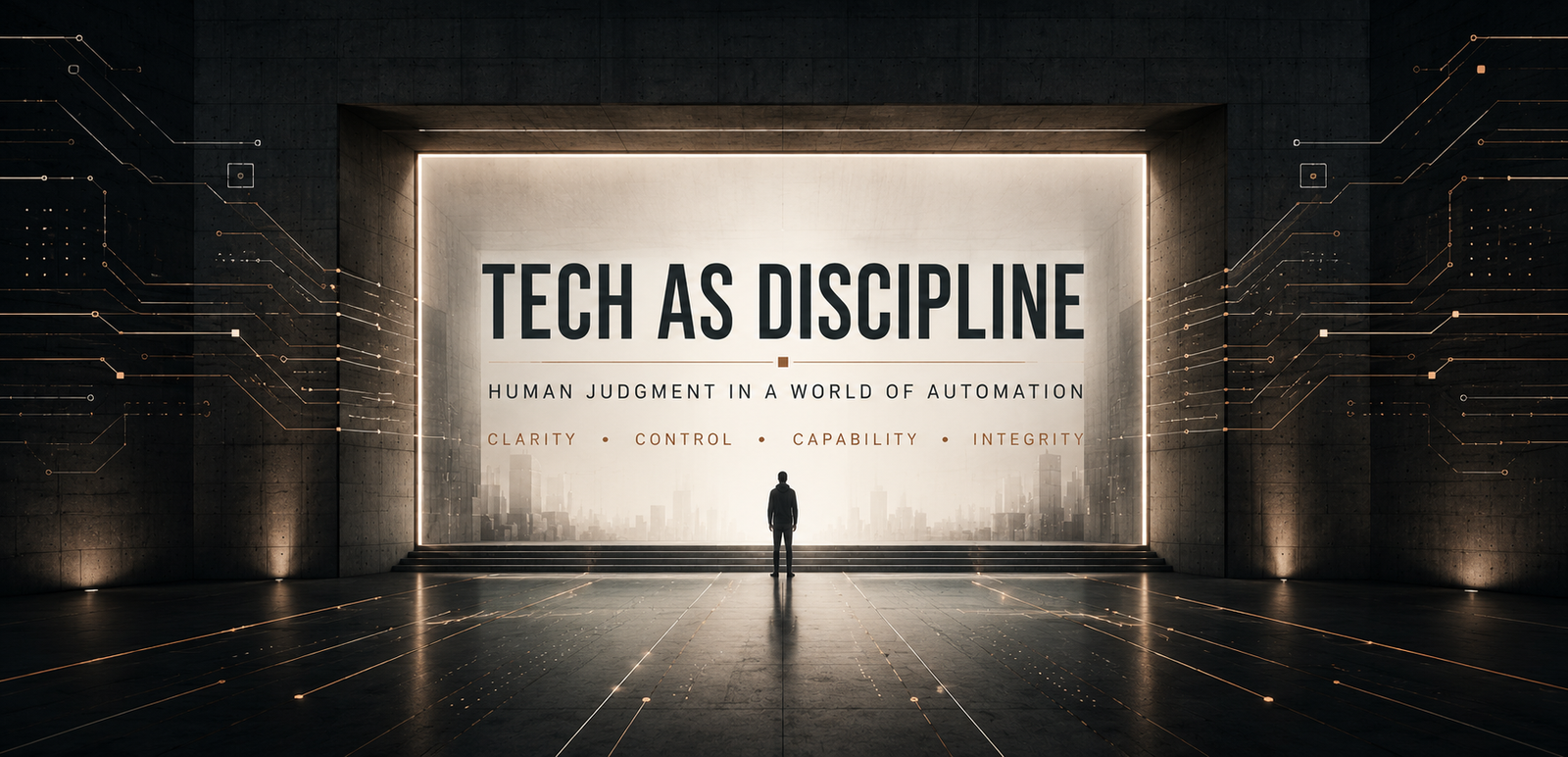 Continue Tech as Discipline by Malik Rivers on Groundwork Daily.
