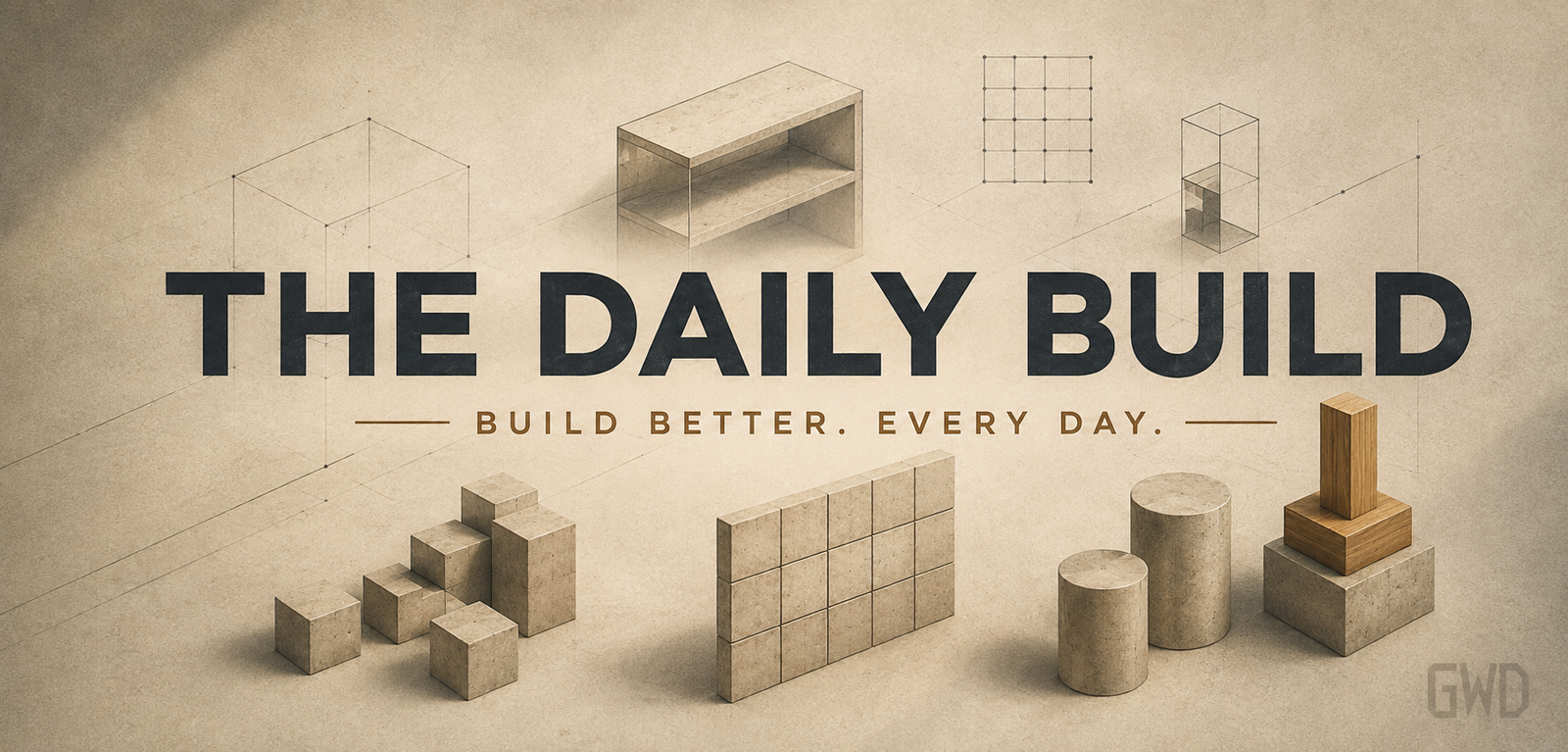 The Daily Build series banner for Groundwork Daily.