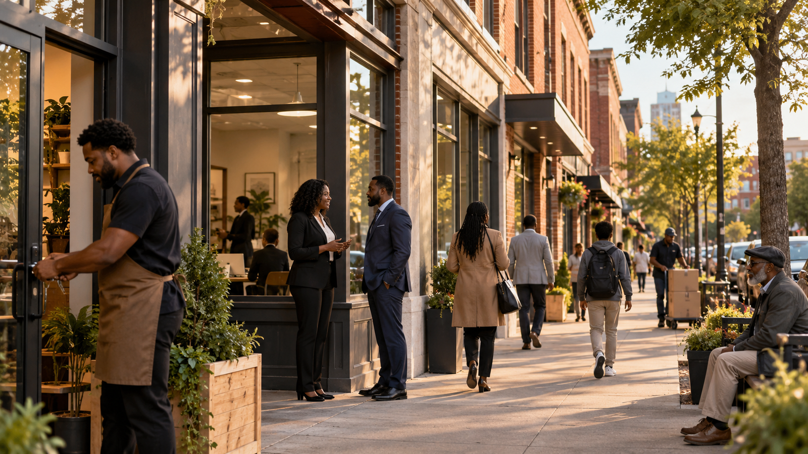 Black Community Institutions and Capacity | Groundwork Daily Black community institutions and locally owned businesses representing economic capacity, ownership, and durable community infrastructure